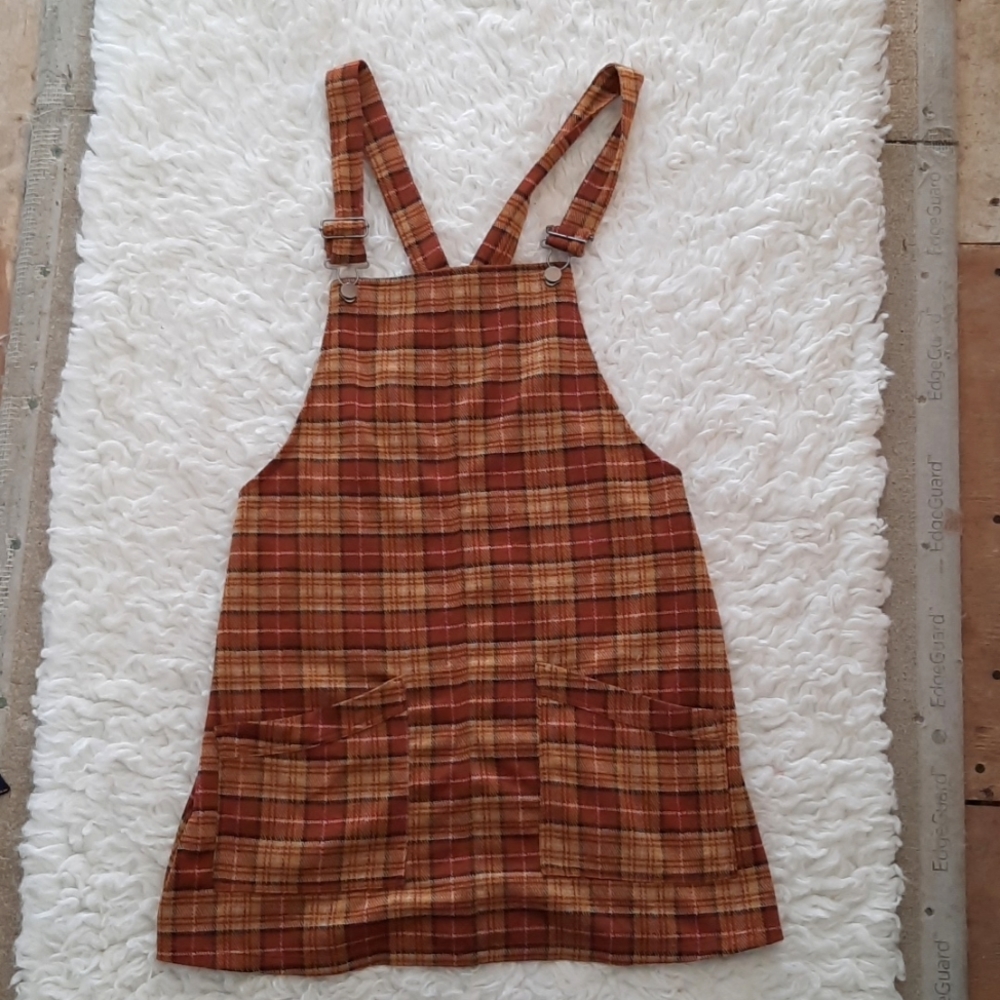 Fall overall dress